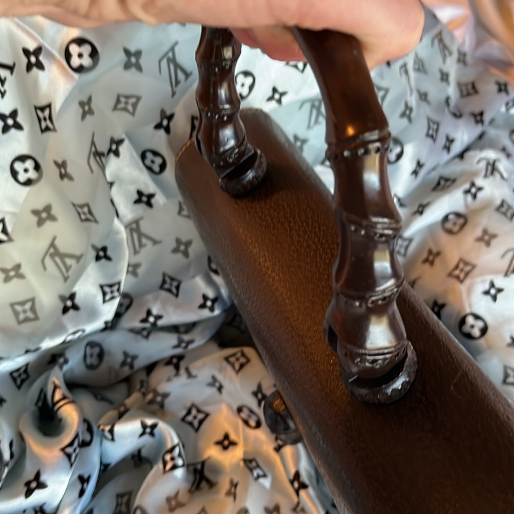 Pristine Gucci Vintage Bamboo Top Handle Bag - Picture 8 of 15